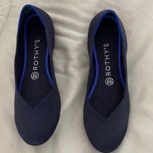 Rothy’s size 8 Navy flats